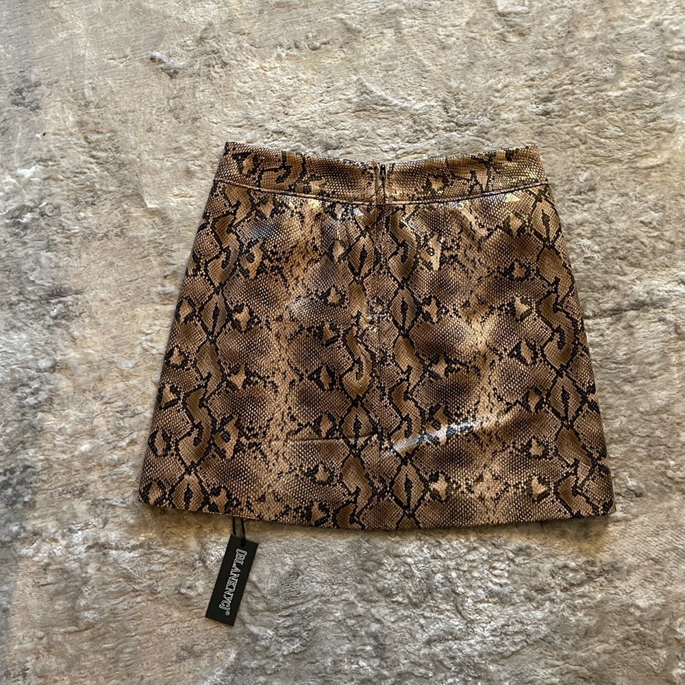 Blank NYC faux leather skirt